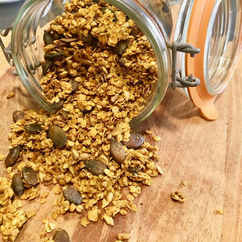 Granola salé ⋆ Les Ptits grains de Lisette