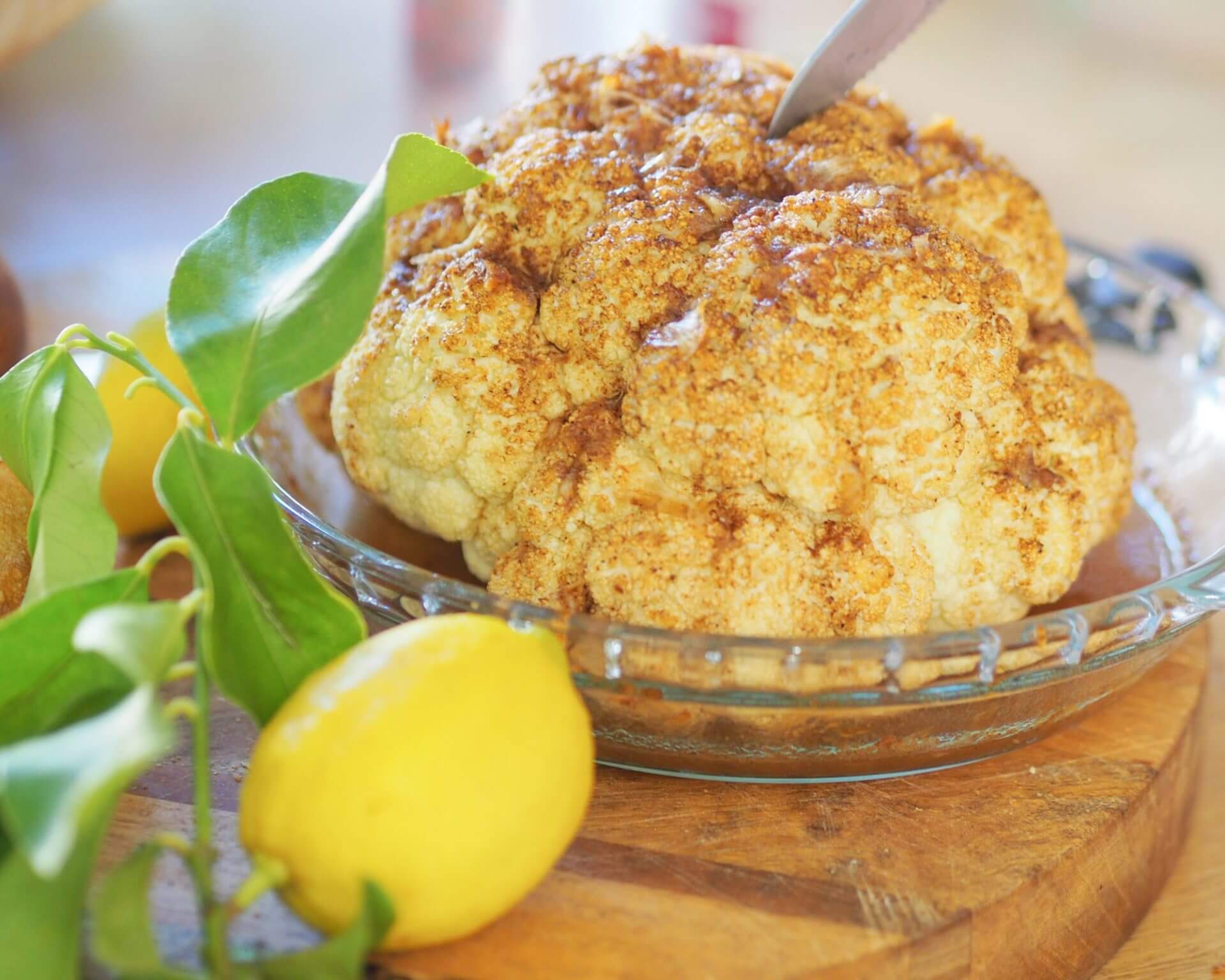 Chou-fleur rôti au four ⋆ Les Ptits grains de Lisette