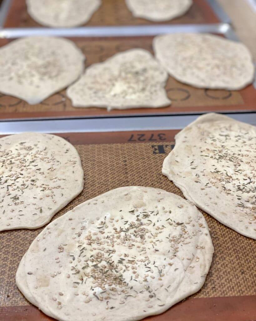 Cheese naan au Thermomix