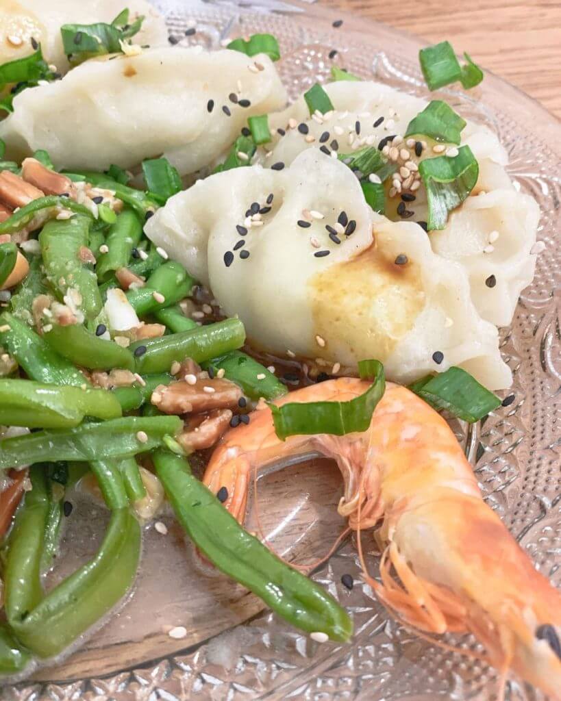 ravioli vapeur aux crevettes recette Thermomix