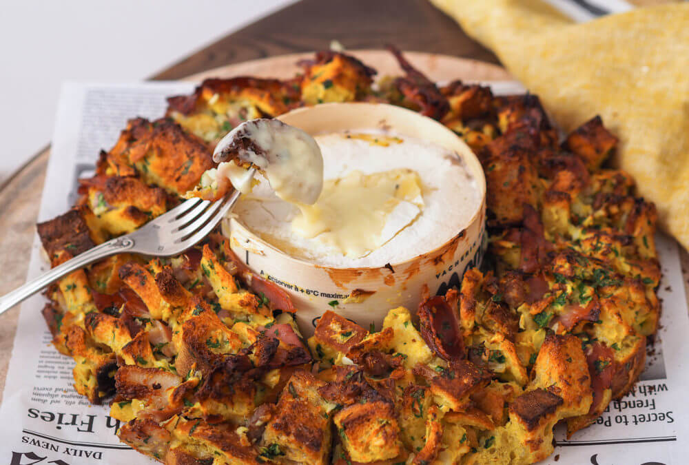 Mont d’Or au four et pain perdu