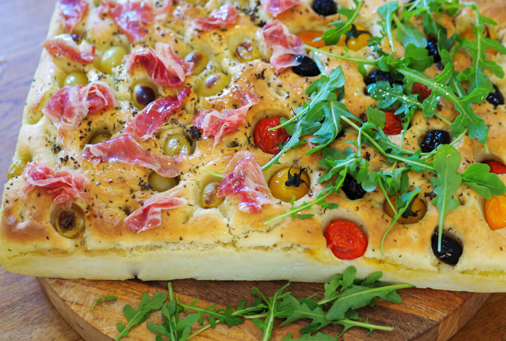 Focaccia au Thermomix