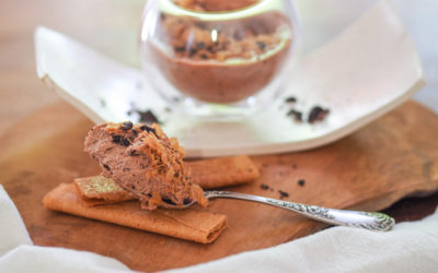 Mousse croustillante chocolat noisette